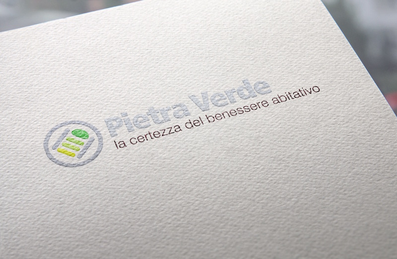 Portfolio clienti Ideative Studio: logo design Pietra Verde